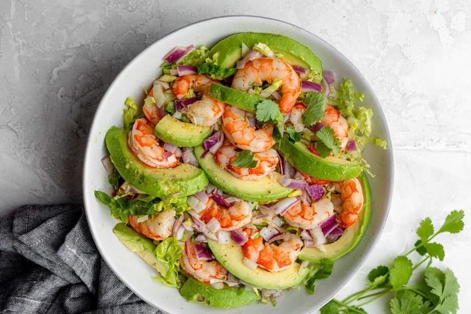 Summer Delight Shrimp Avocado Salad
