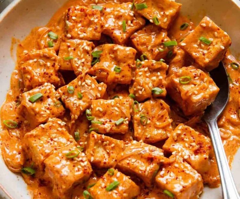 Spicy Creamy Coconut Tofu