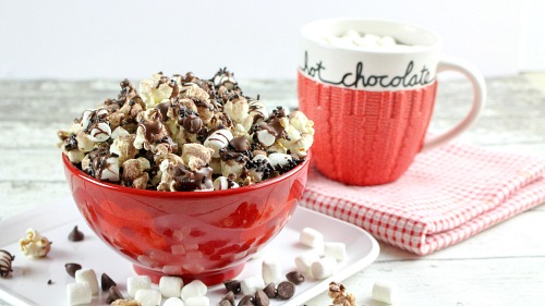 Hot Chocolate Popcorn