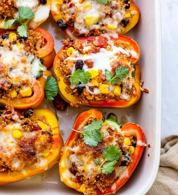 QUINOA STUFFED PEPPERS