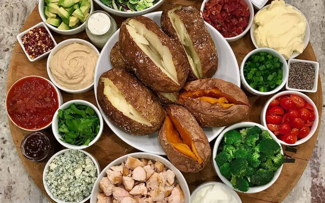 Build-Your-Own Baked Potato Board